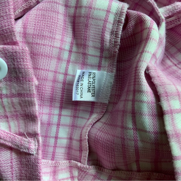 Pink Plaid Pants - Picture 2 of 4